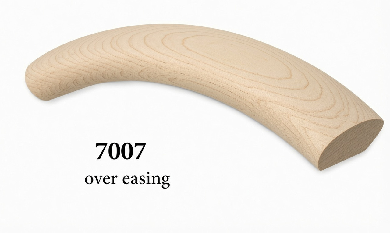 7007 Over Easing for the 6042 Handrail Oval Handrail - Soft Maple