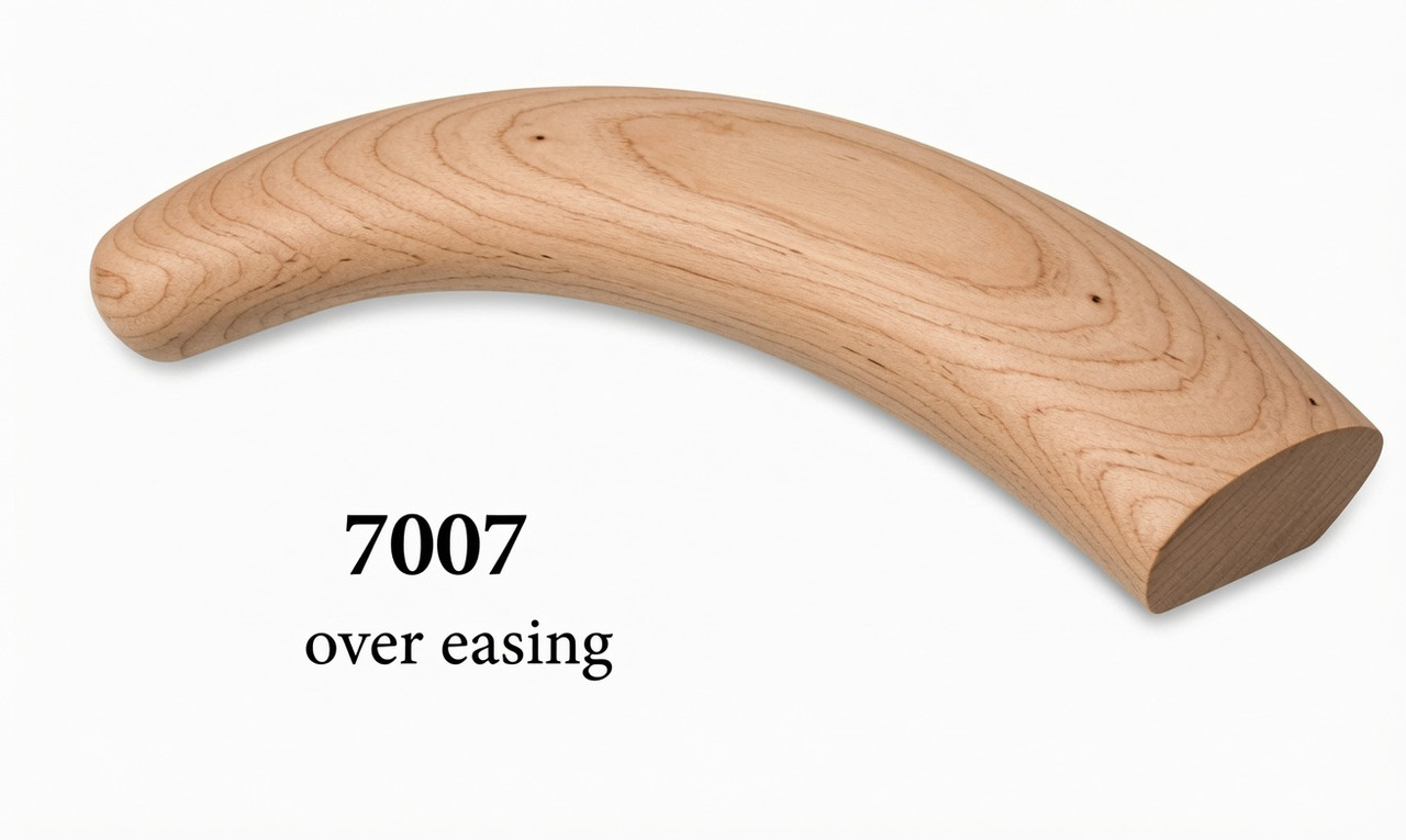 7007 Over Easing for the 6042 Handrail Oval Handrail - Alder