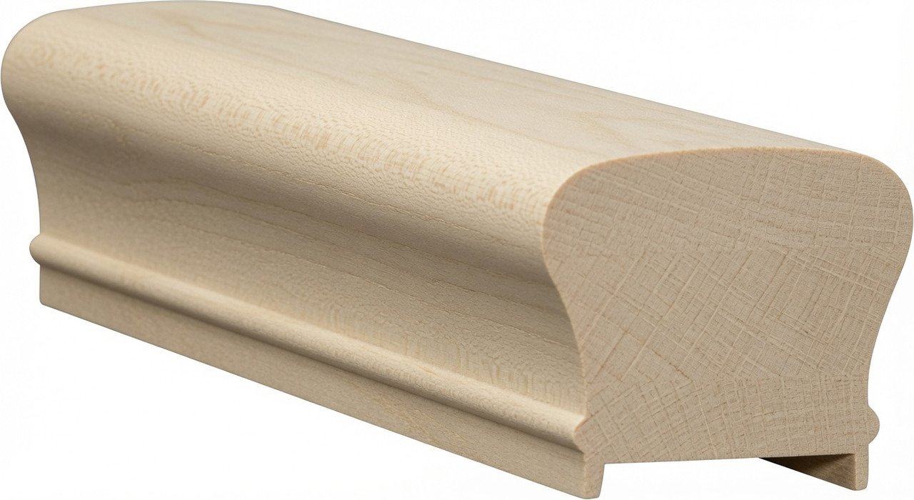 6210P Poplar Plowed Handrail