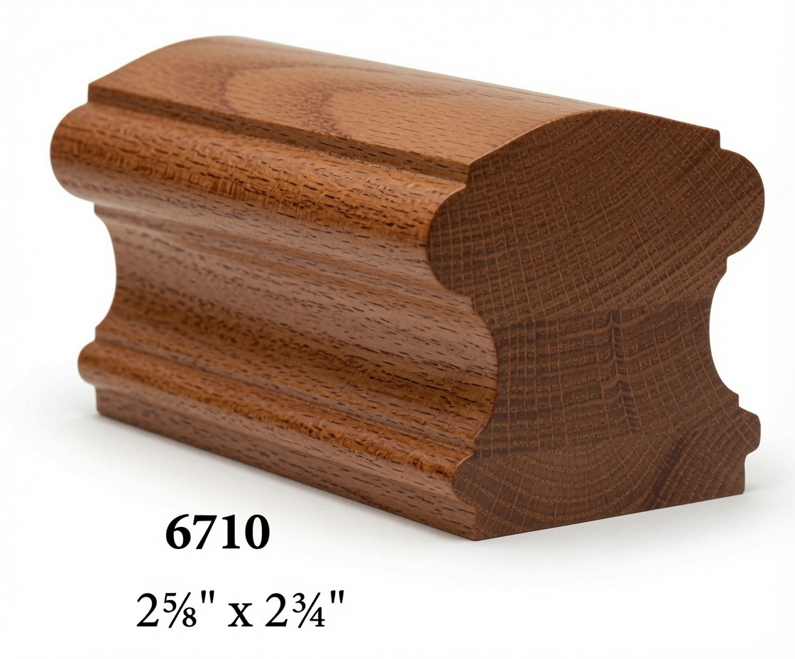 6710 Brazilian Cherry Handrail