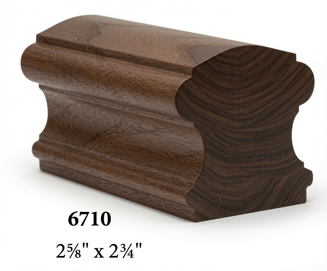 6710 Walnut Handrail