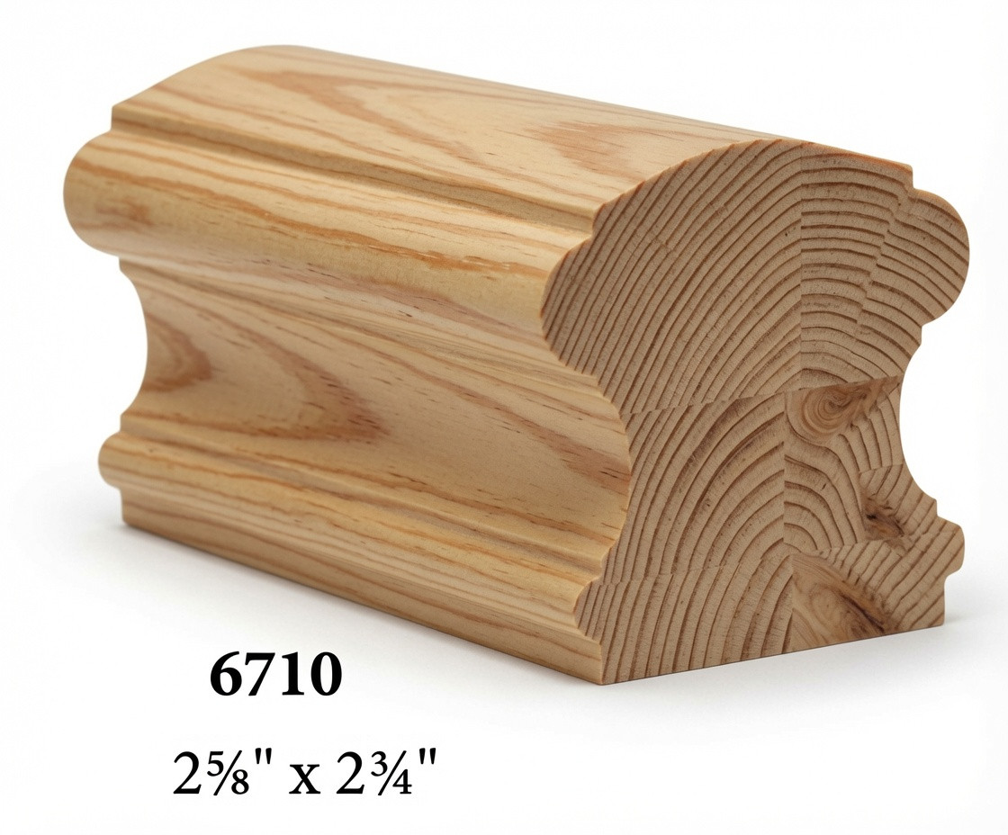 6710 Pine Handrail