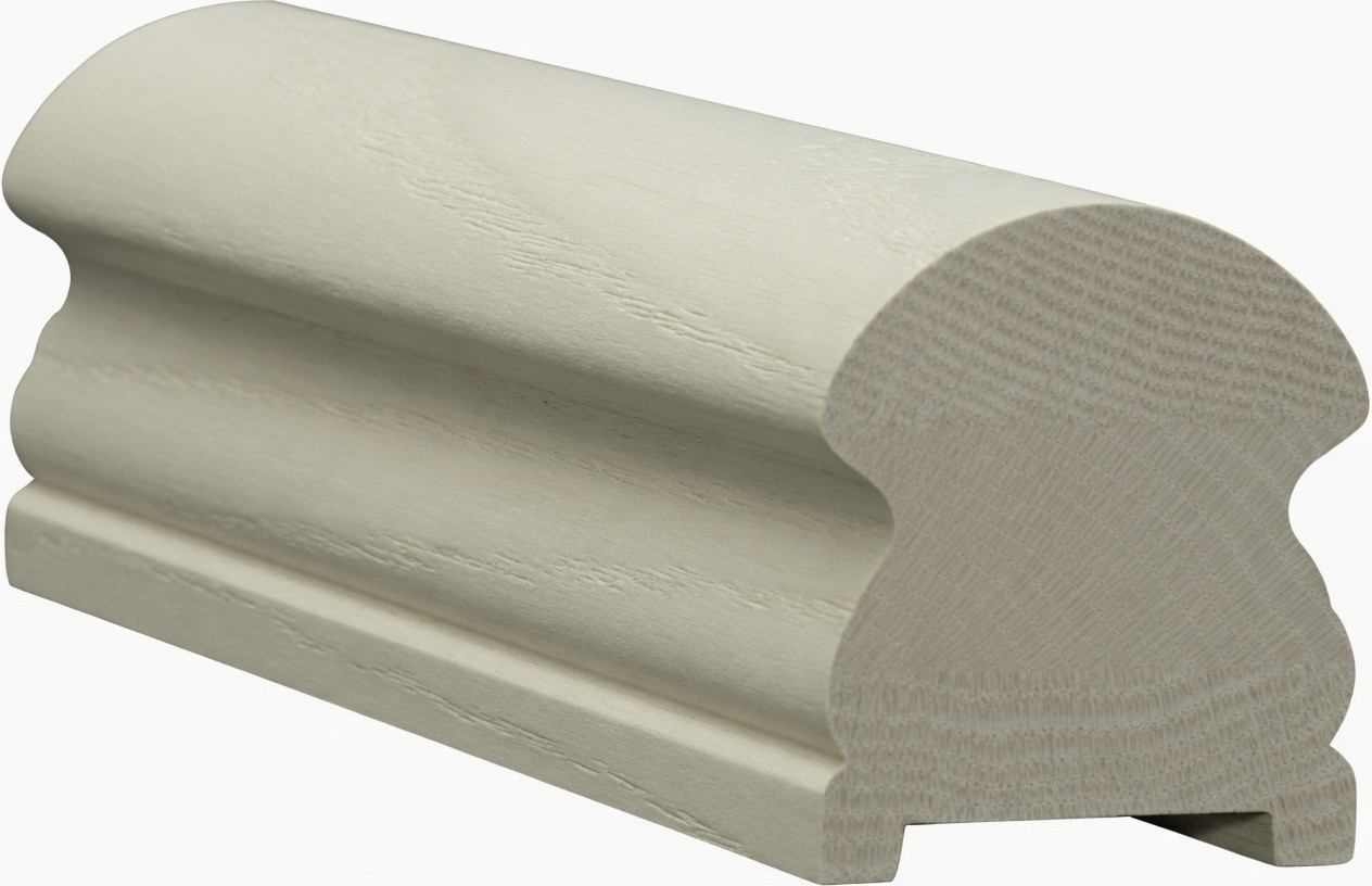6519P Poplar Plowed Handrail