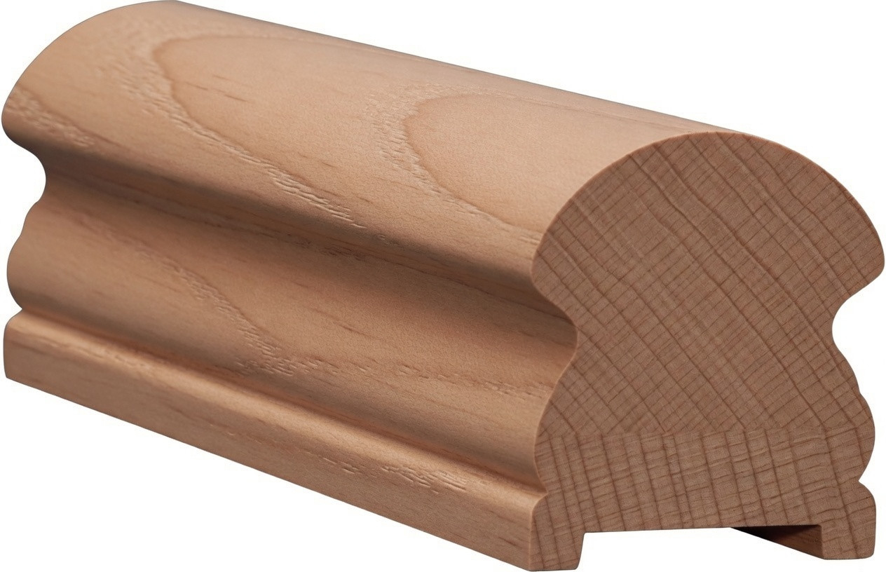 6519P Alder Plowed Handrail