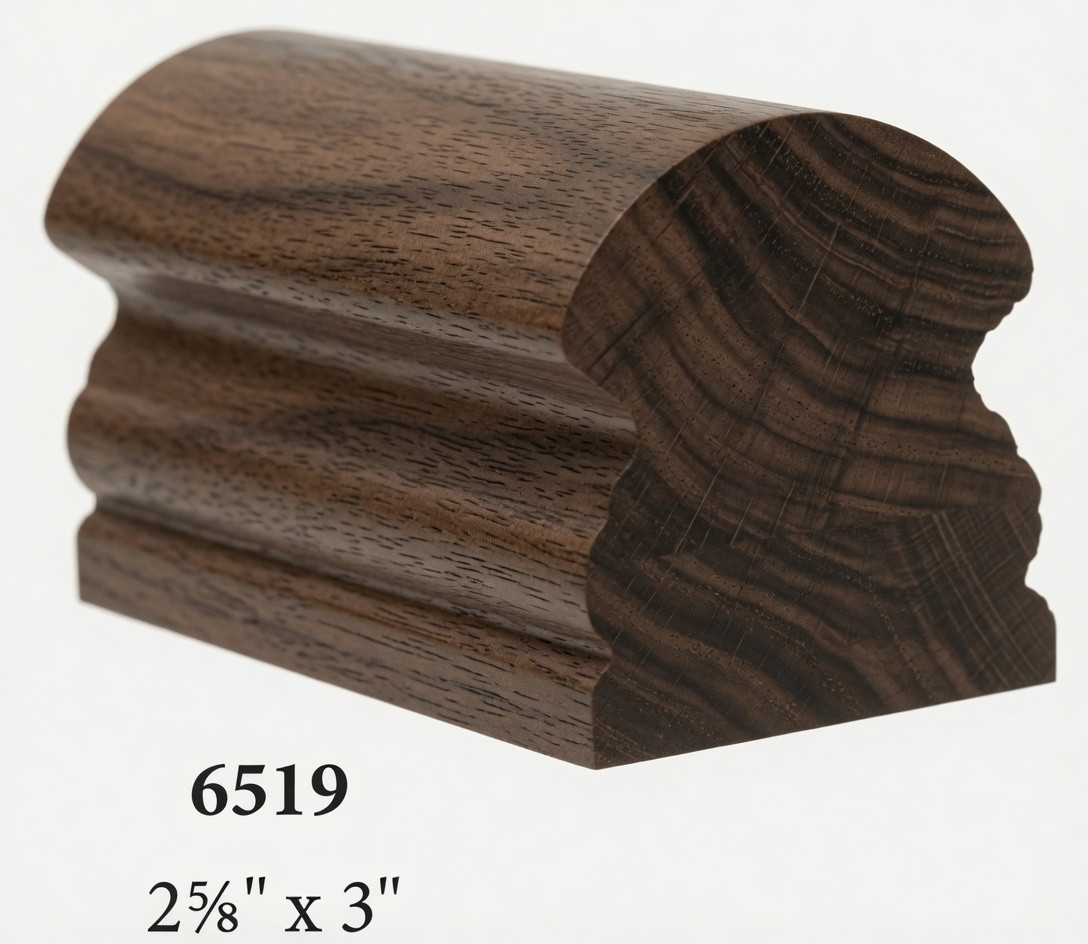 6519 Walnut Handrail