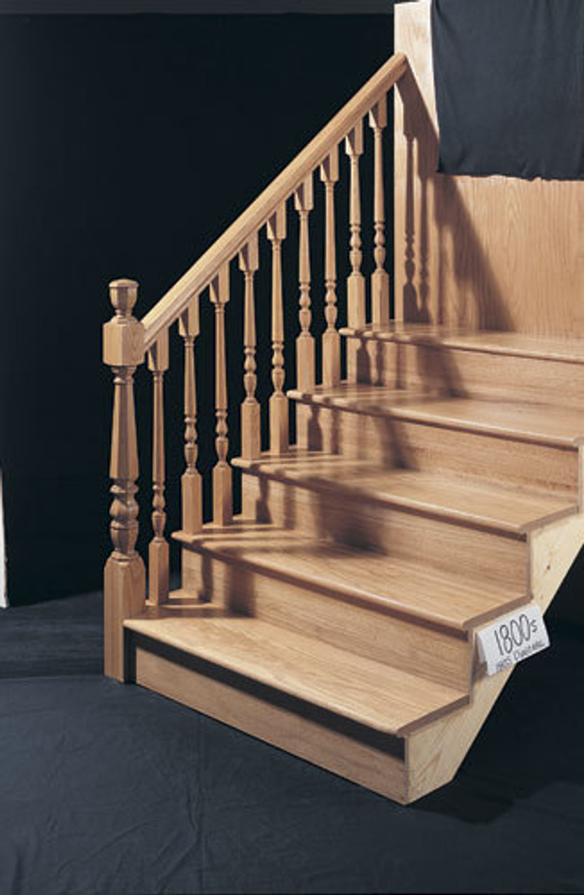 1805 39" The 1800's Plain Square Top Baluster