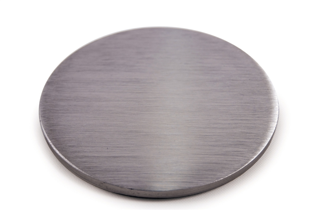 E064 Stainless Steel Disc 3 5/32" Dia. x 5/32" Flat