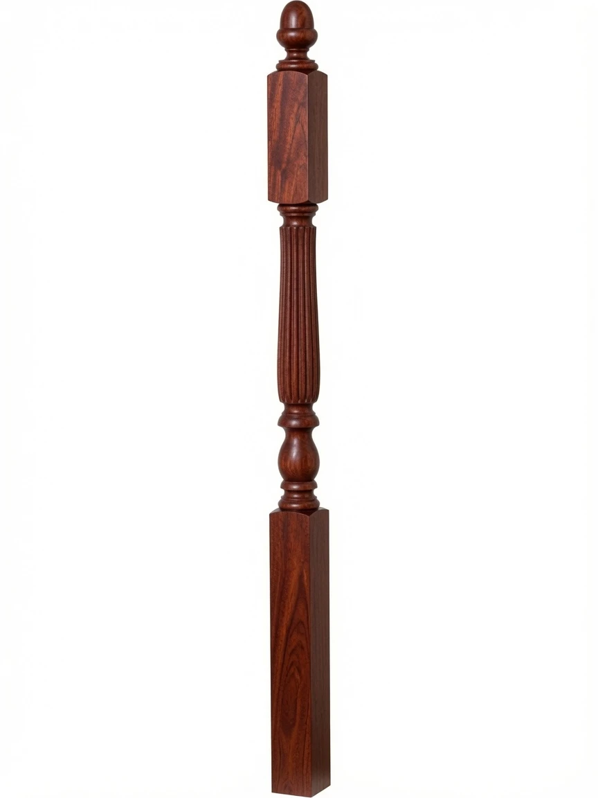 R-4606 Reeded Newel Post