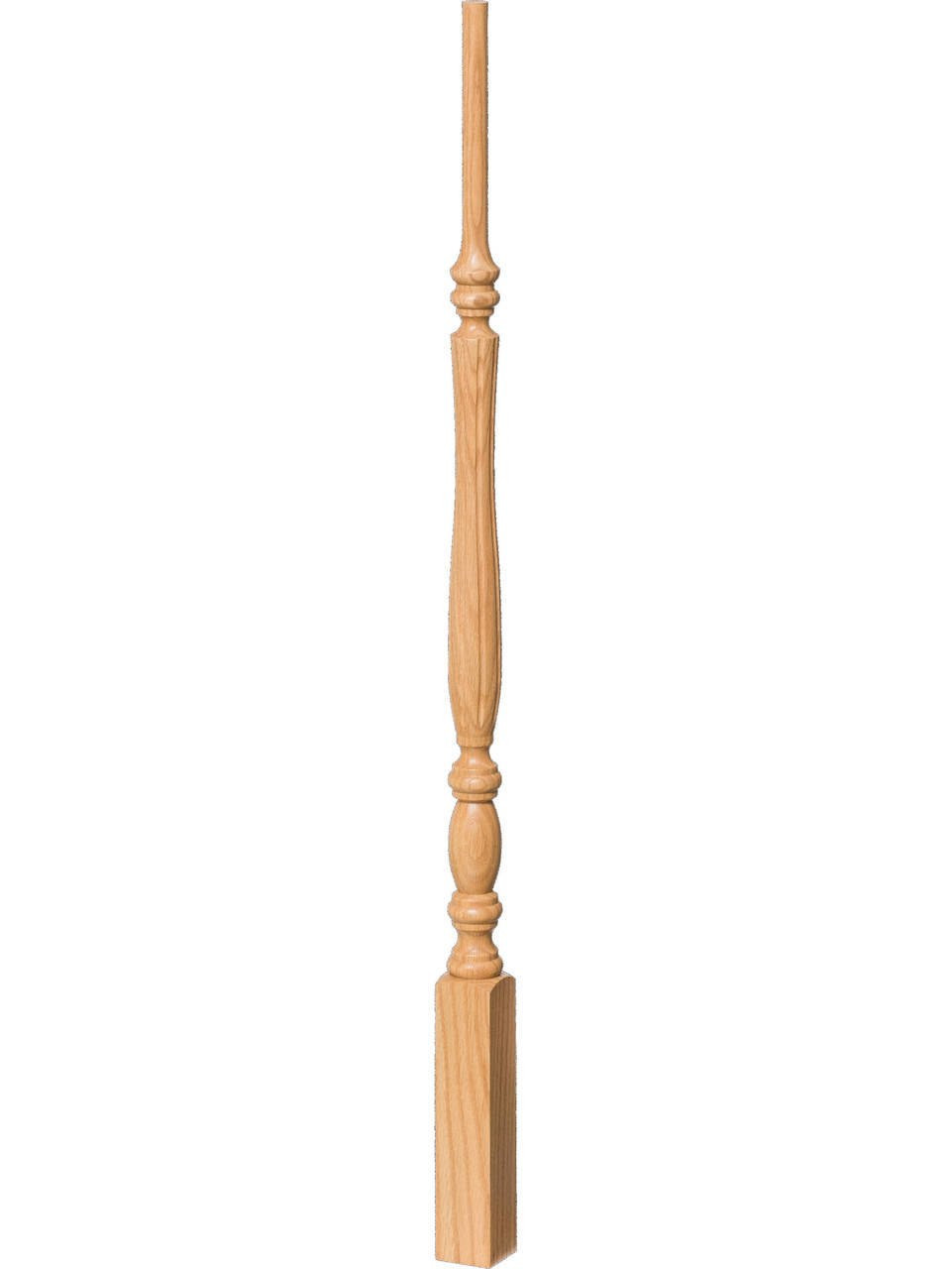 2315 42" Utah Classic Pin Top Baluster (Fluted Version Illustrated)