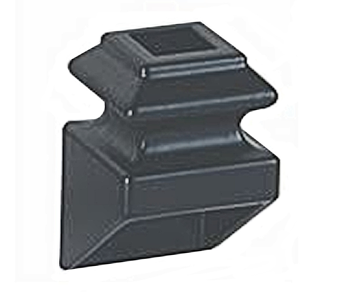 19mm Angle Shoe Satin Black