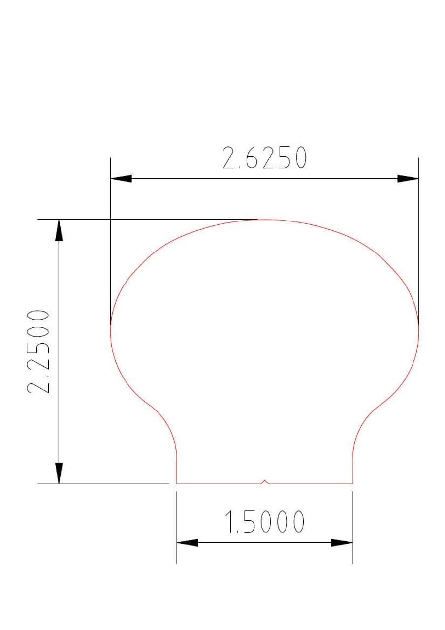 7600 Handrail CADD Drawing