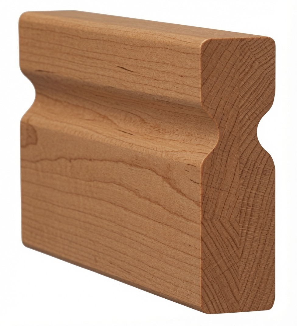 6203 American Cherry 2X6  Contemporary Handrail