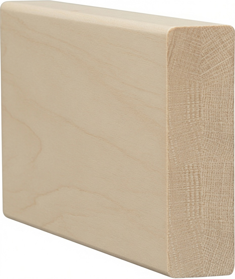 6003 2X6 Contemporary Handrail without Finger-Grips - Birch