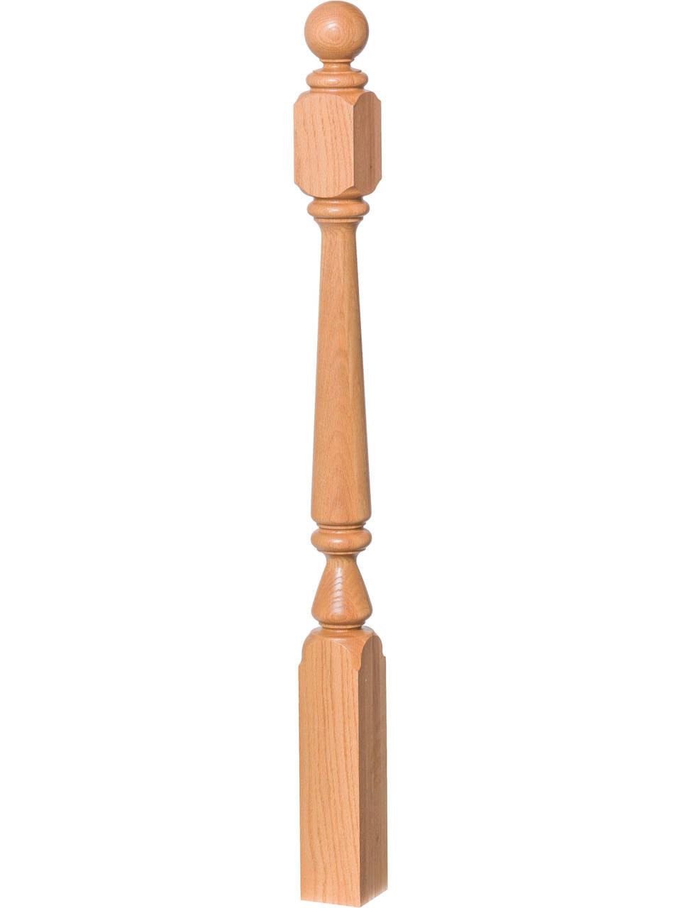 4848 72" Ball Top Ohio Landing Newel Post