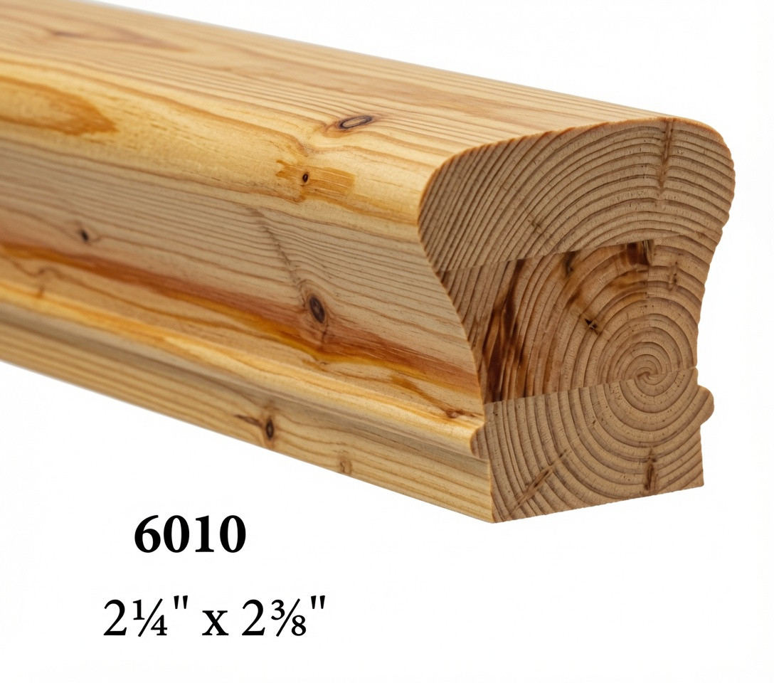6010 Yellow Pine Handrail