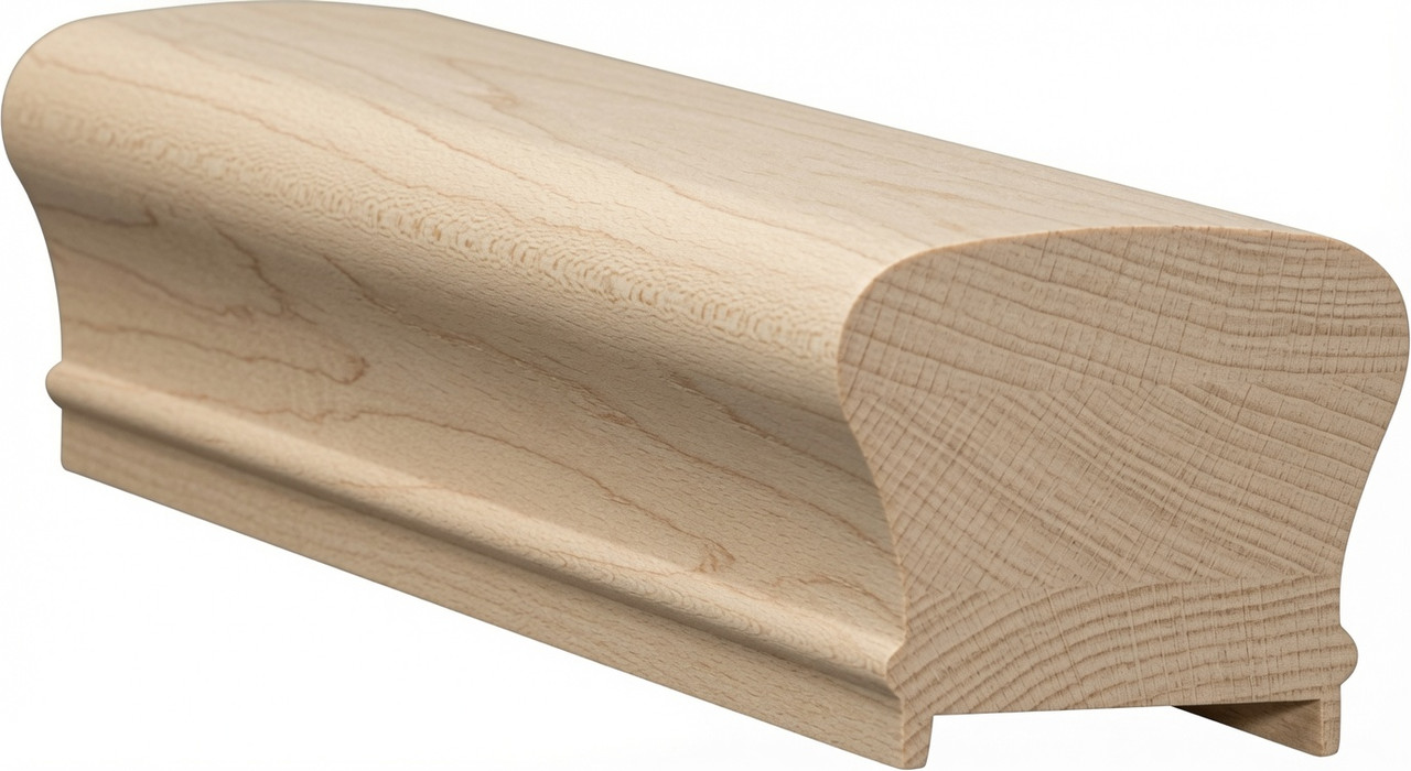 6210P Birch Plowed Handrail