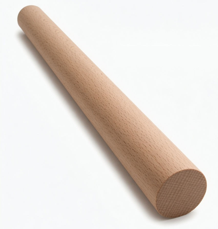 1780 1.78" Beech Full Round Handrail