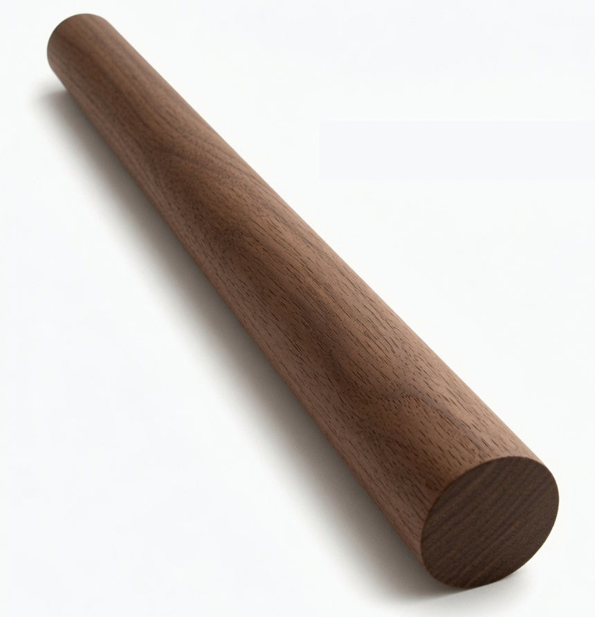 1780 Walnut 1.78" Full Round Handrail