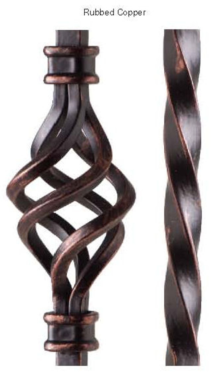 Example of a Rubbed Copper Powder Coat