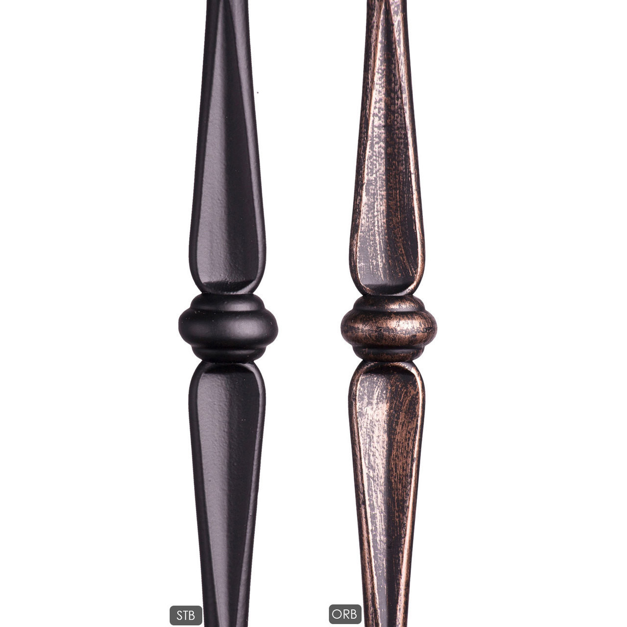 HF2.11.4-T Gothic Double Knuckle Round Baluster | Westfire Stair