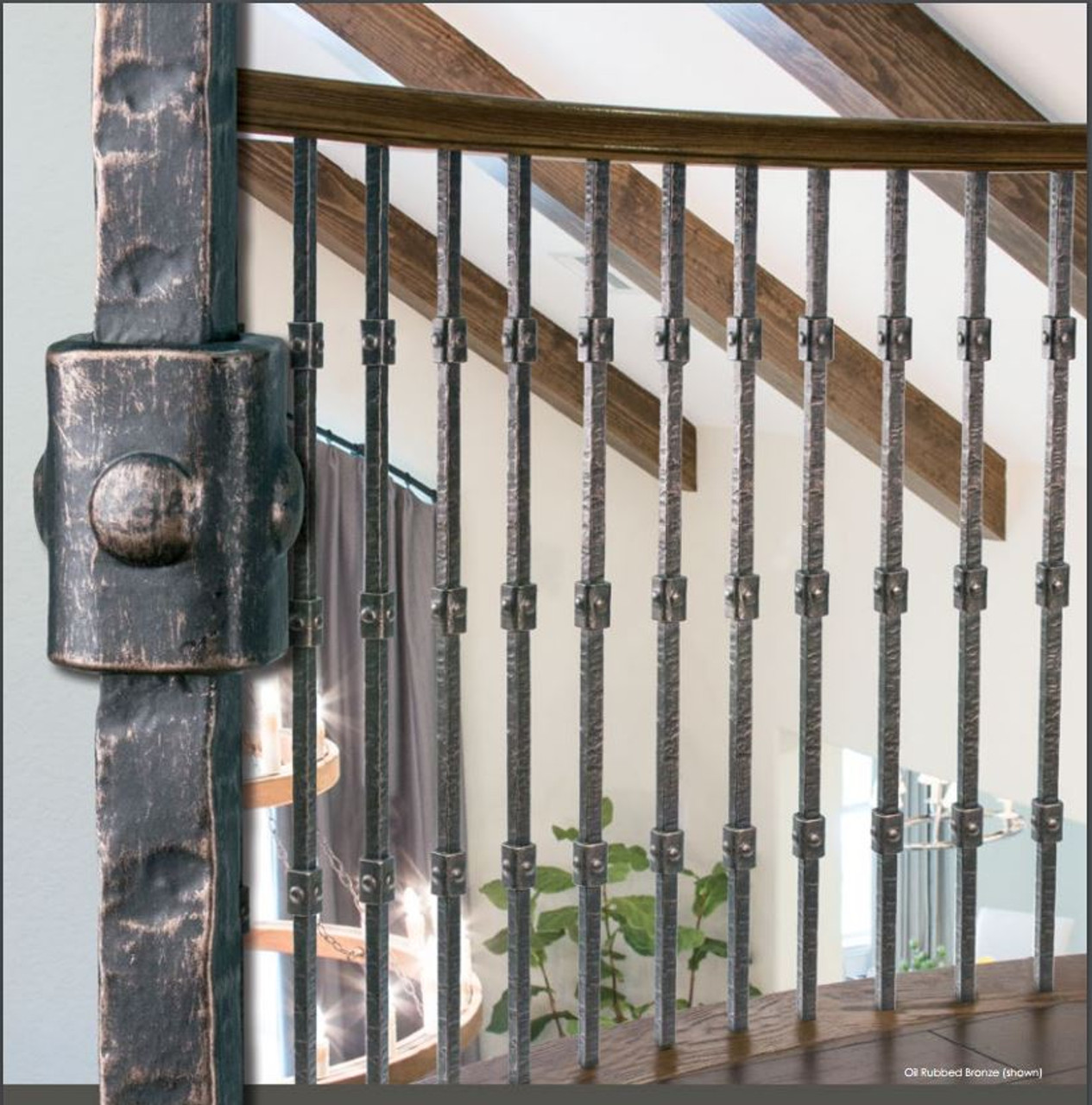 Wentworth Collection with the Square Triple Knuckle Balusters
