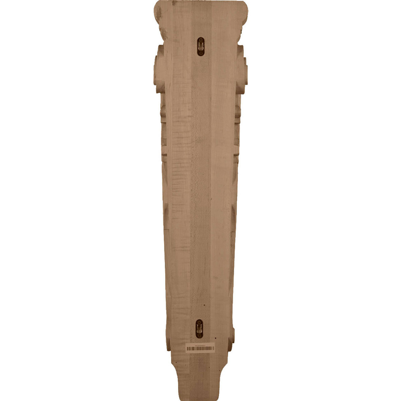 Farmingdale Pilaster Wood Corbel, 35" back view