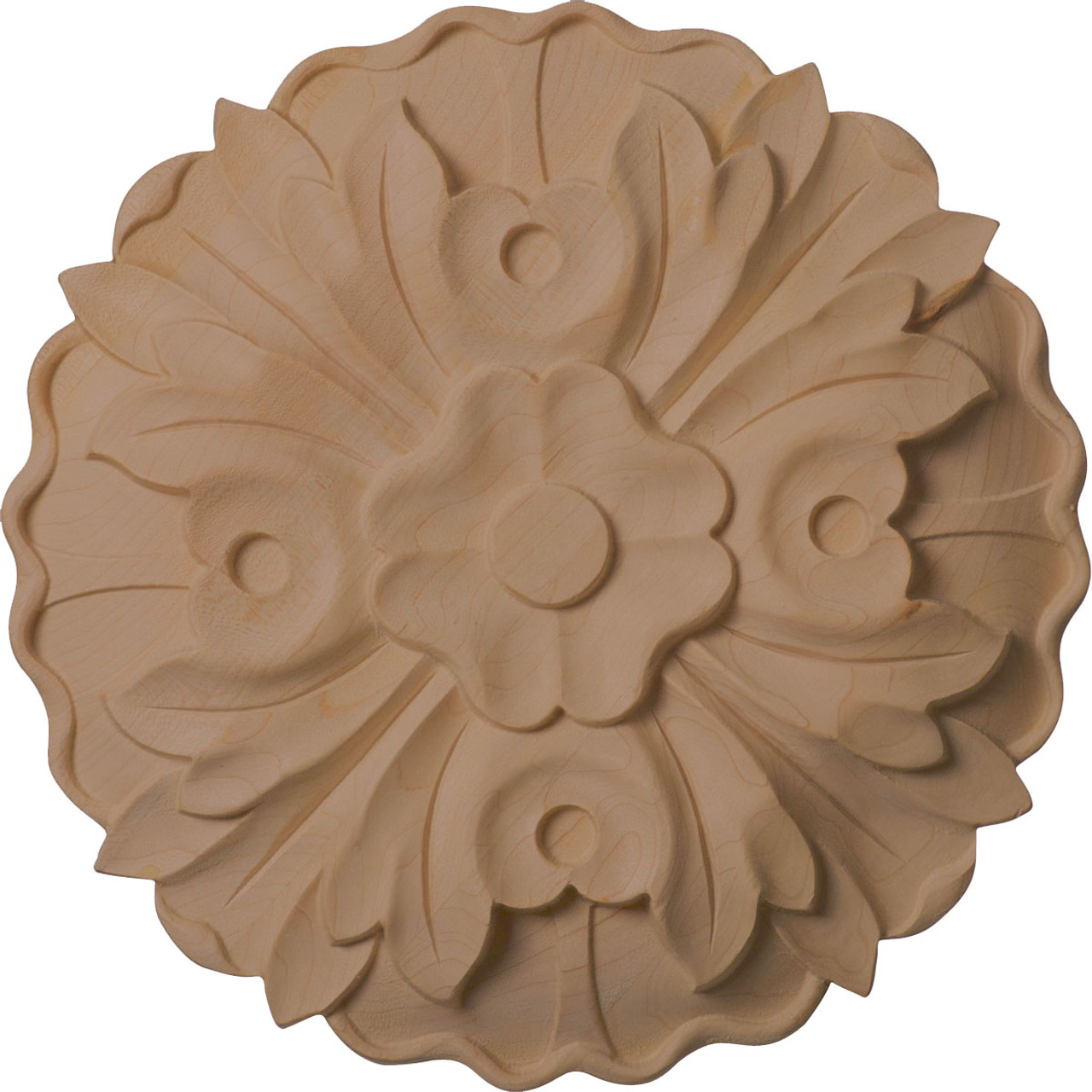 Kent Floral Rosette, 9-1/4" Wide (ROS09X09X01KE)