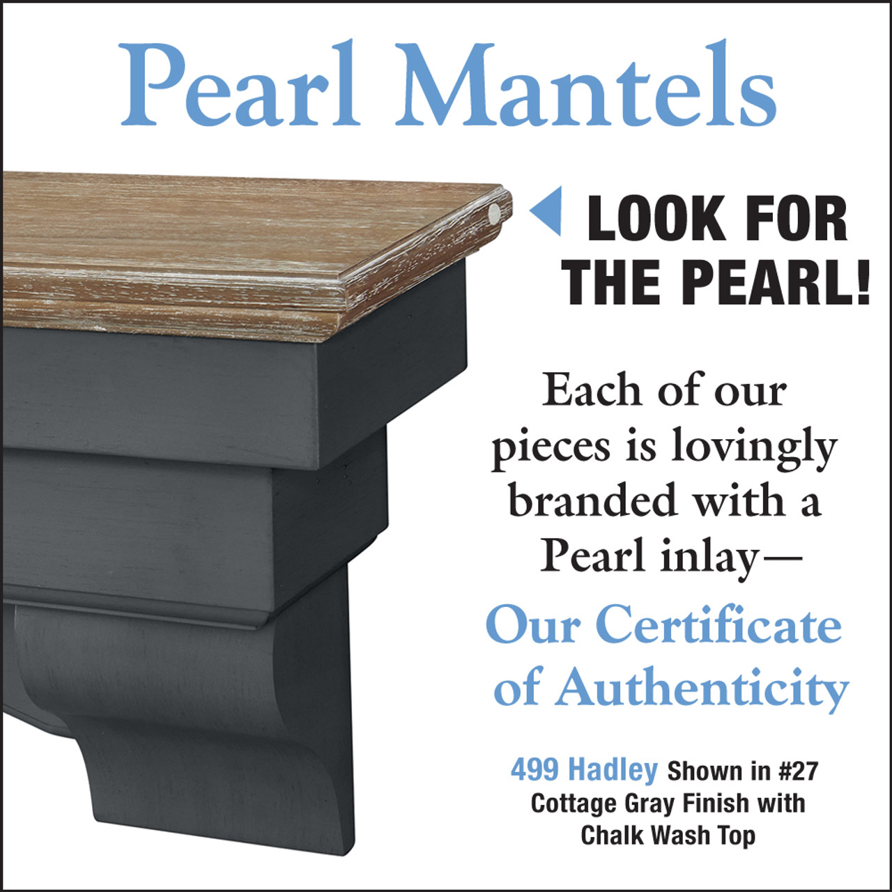 The Hadley Fireplace Mantel Shelf 499-27 Promo