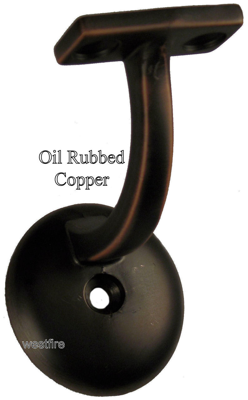 3003-RC Rubbed Copper Wall Handrail Bracket