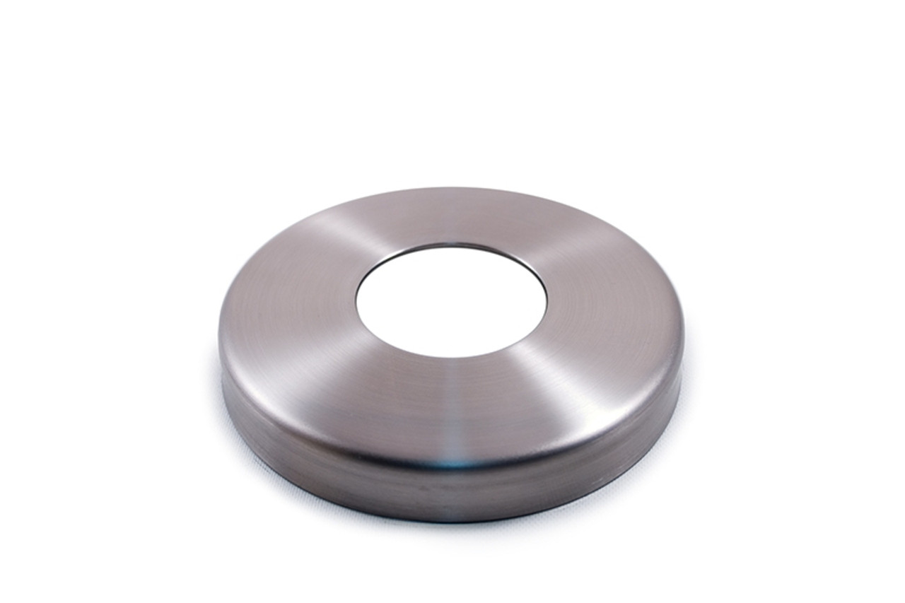 E0182 Stainless Steel Flange Canopy, 1/2" Diameter Hole