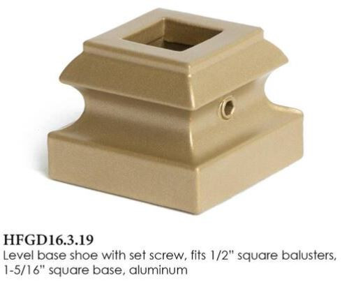 HF16.3.19 Flat Shoe, Dorado Gold