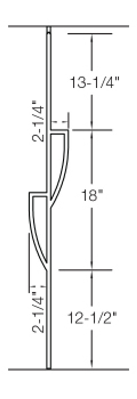 T79 Split Shield Dimensional Information