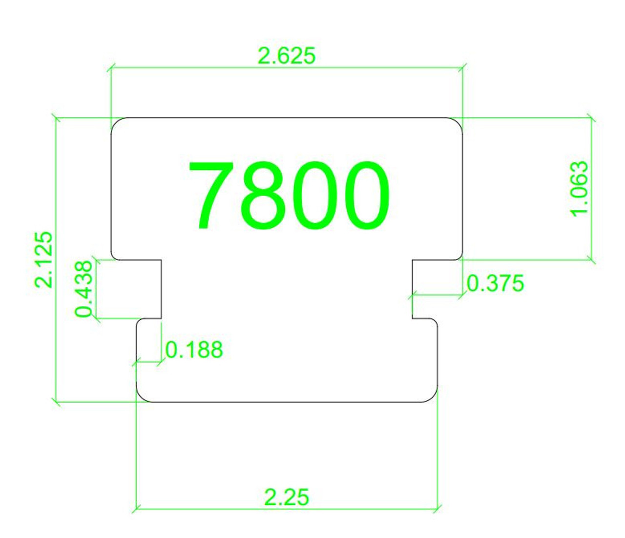 7800 Handrail CADD