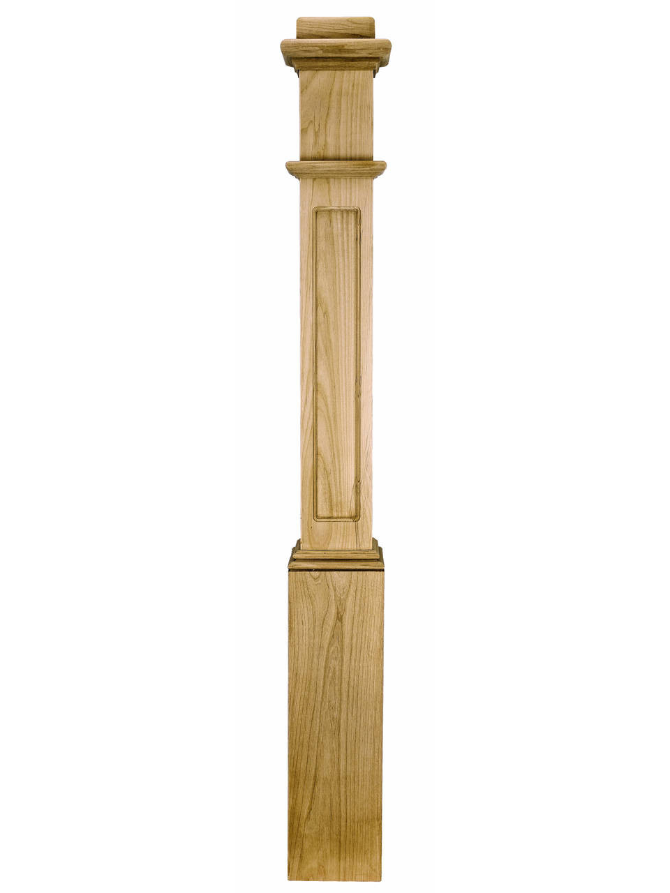 991FP Flat Panel Ranch Box Newel Post 2