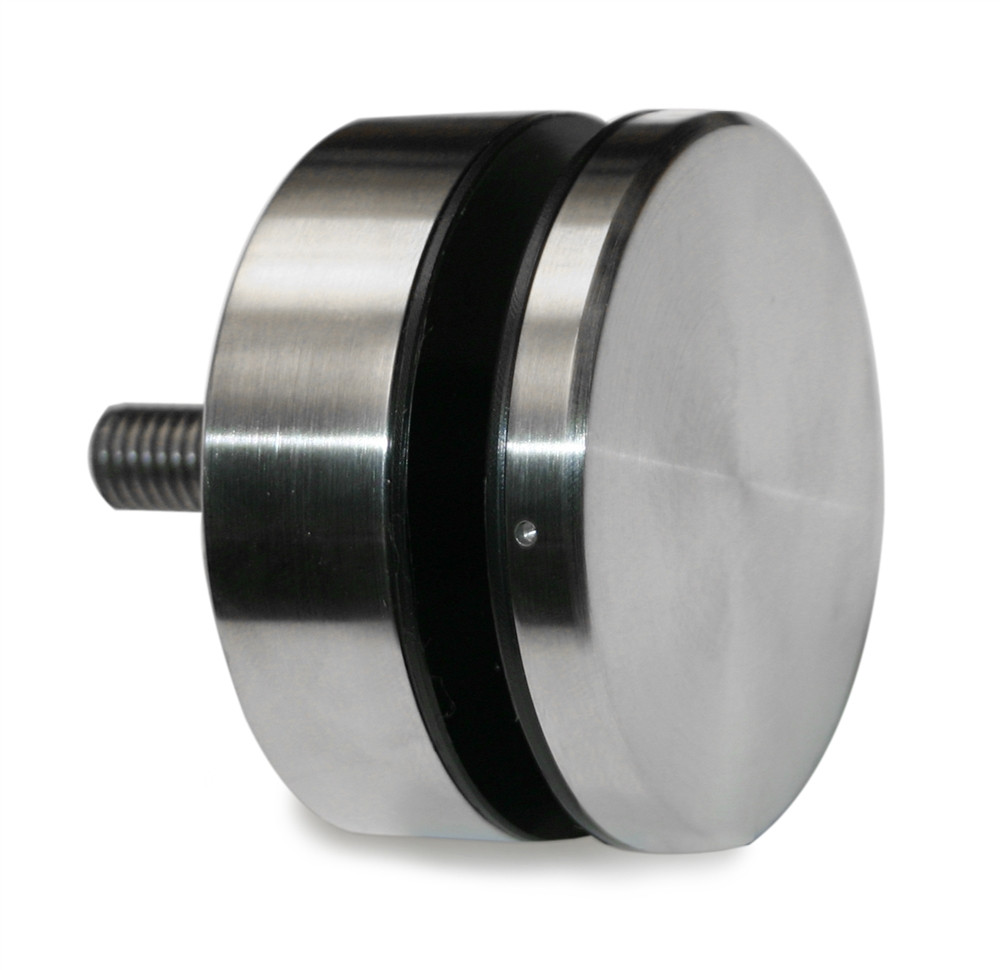 E40930 Rounded Wall Glass Clamp For 5/16" to 11/16" Thickness