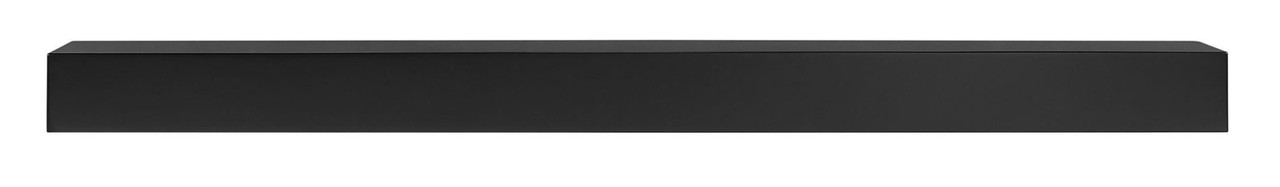 670 The Tyler MDF Shelf Mantel - Black