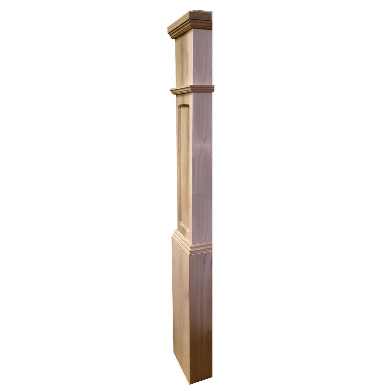 Fp 4092 Primed With Special Species Trim Flat Panel Box Newel Post