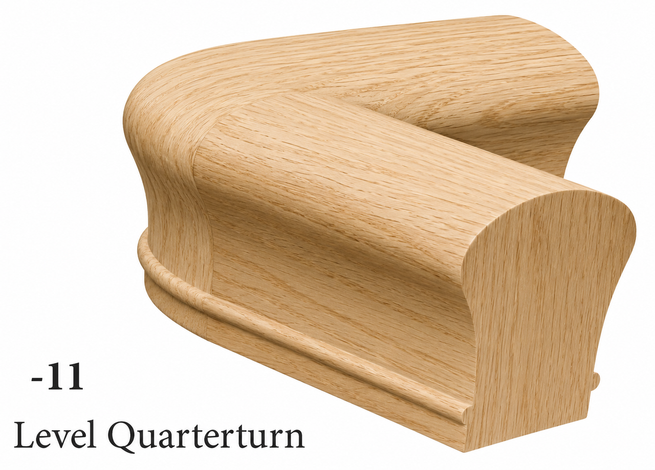 7011-Level Quarterturn Red Oak