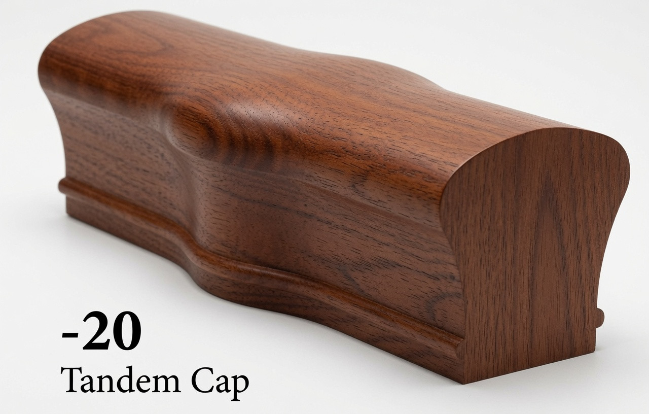 7020 Tandem Cap - Mahogany