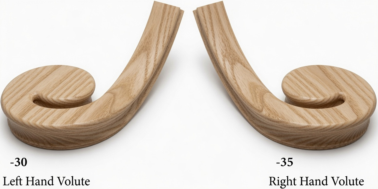 7030 Left Hand or 7035 Right Hand Volute - Ash