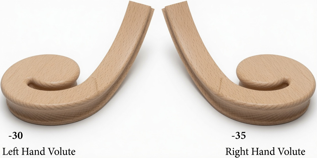 7030 Left Hand or 7035 Right Hand Volute - Beech