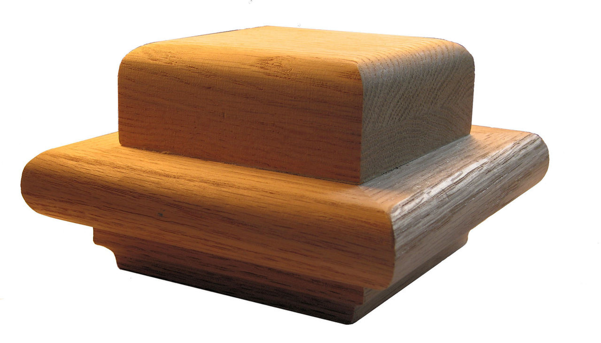 A300 3Inch Traditional Newel Post Cap by Ascension Stair Parts