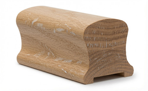 9100P Plowed Handrail - White Oak