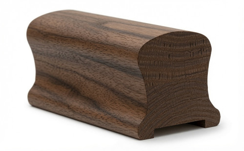 9100P Plowed Handrail - Walnut