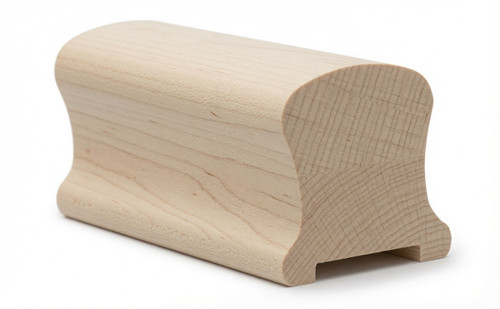 9100P Plowed Handrail - Hard Maple