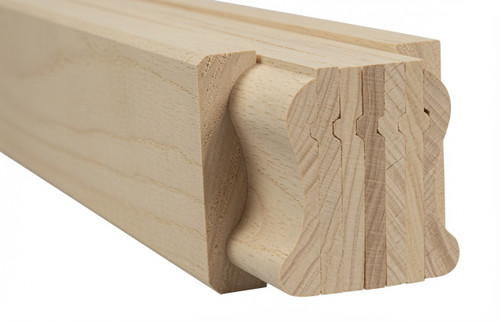 9100B Bending Handrail - Poplar