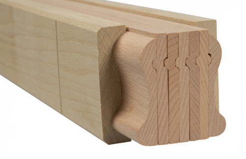 9100B Bending Handrail - Alder