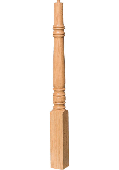 4270 43" Pin Top Starting Newel Post