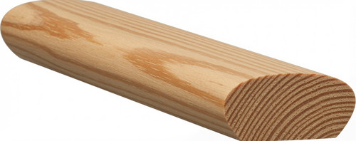 6042 Oval Handrail - Yellow Pine
