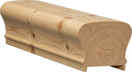 6210P Yellow Pine Plowed Handrail